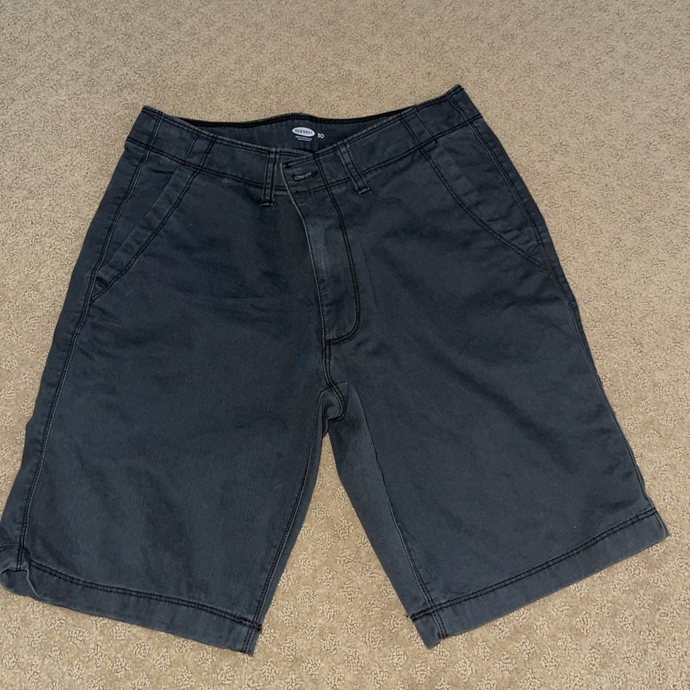 Flat front men’s shorts